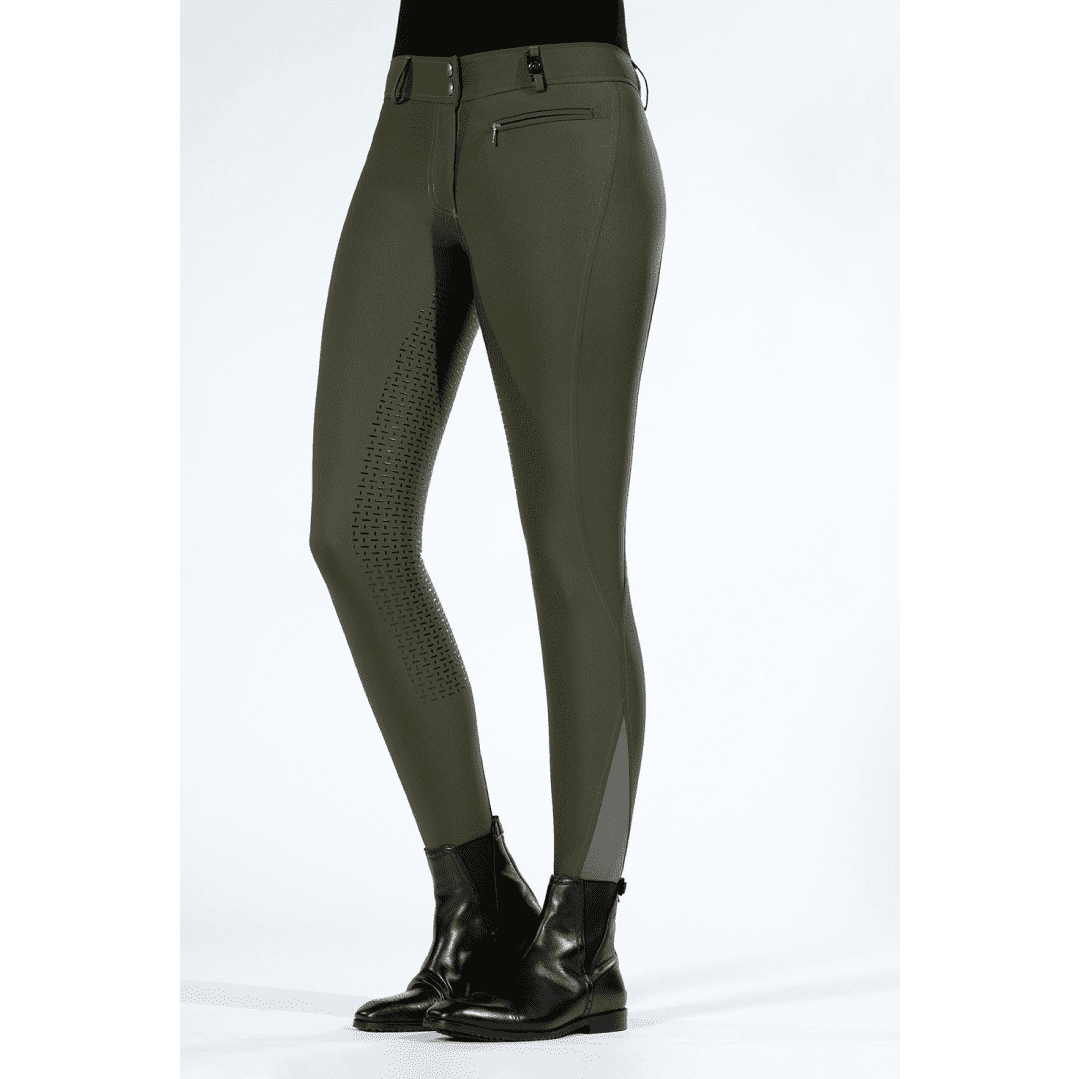 HKM Lea Riding Breeches #colour_deep-green