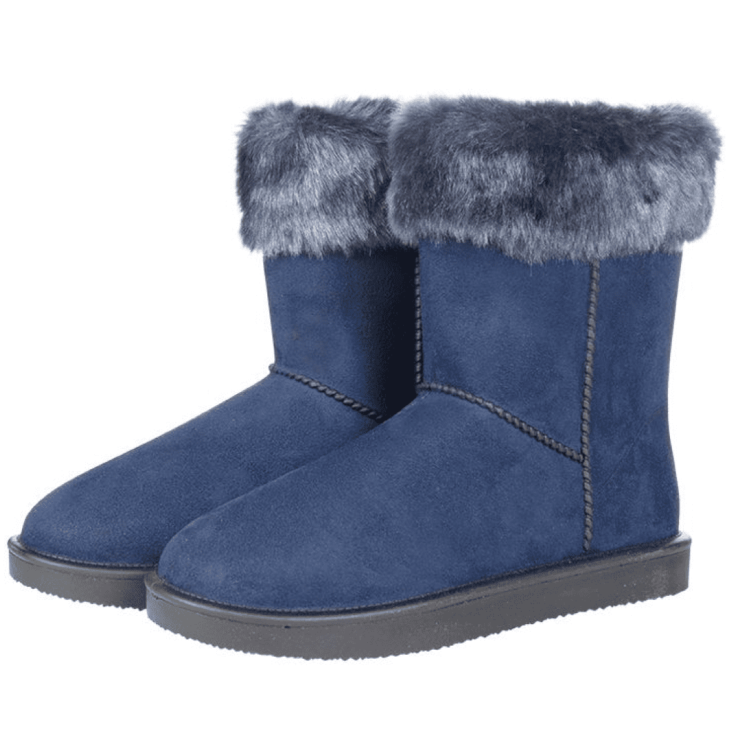 HKM Davos Fur All-Weather Boots #colour_deep-blue