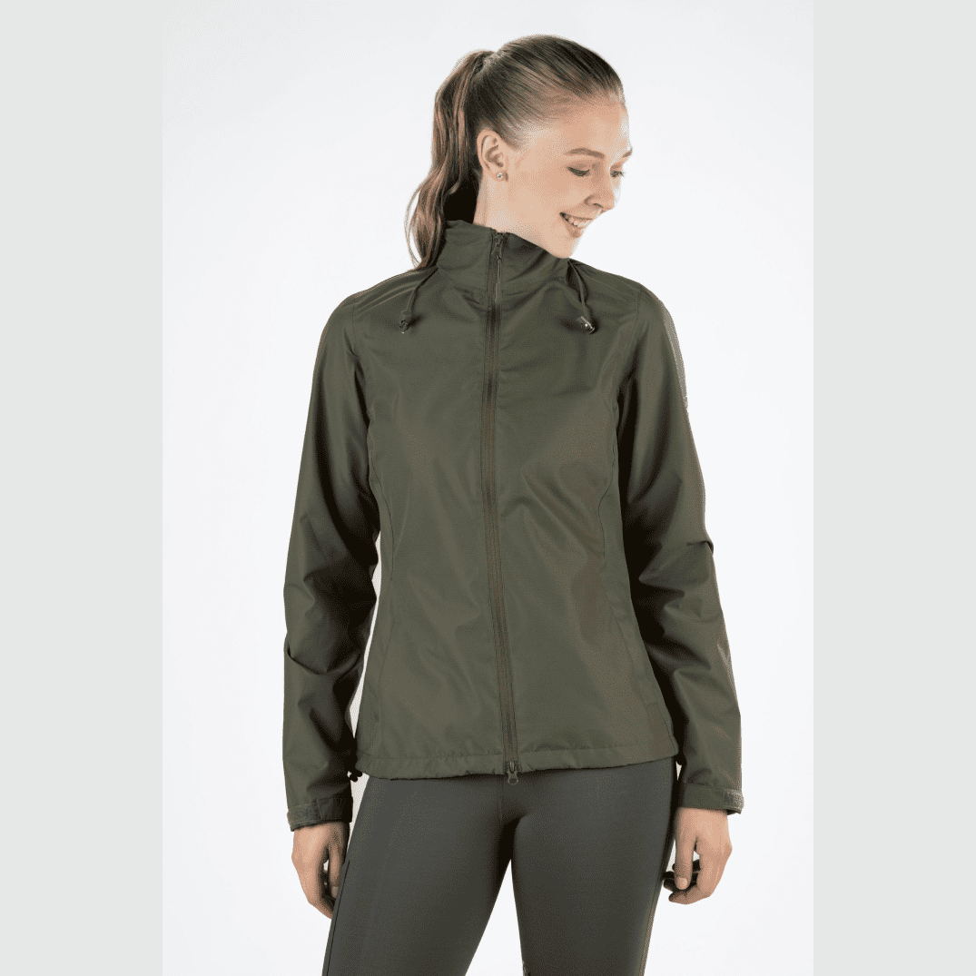 HKM Rainy Day Rain Jacket #colour_olive-green