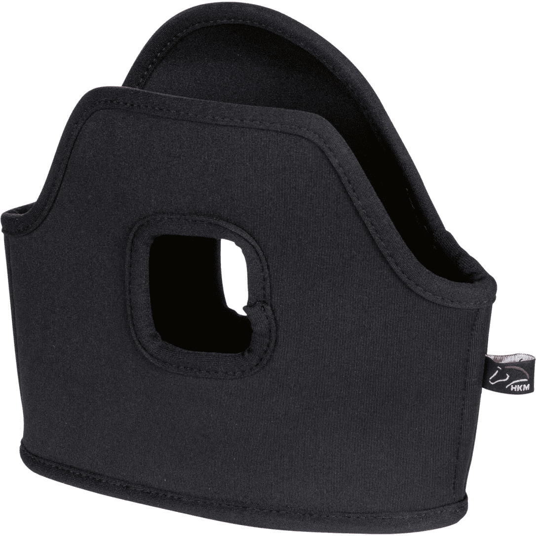 HKM Softopren Stirrup Cover #colour_black