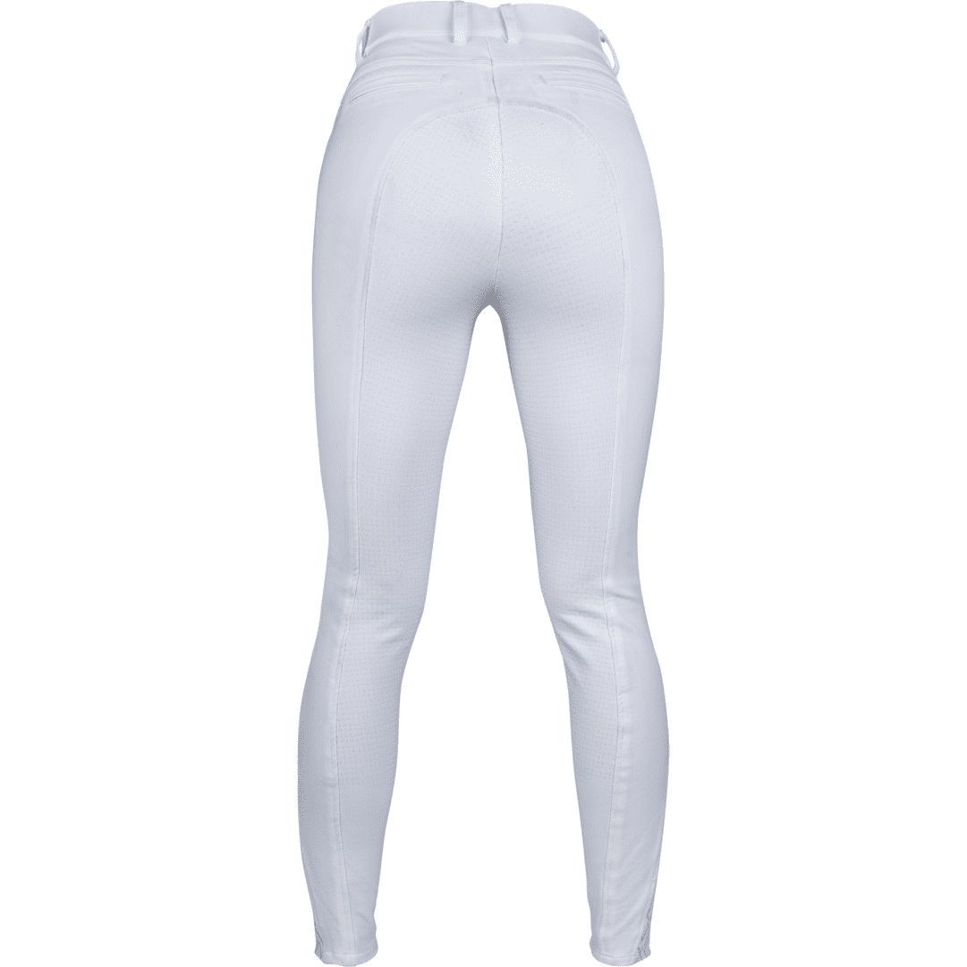 HKM Della Sera Competition CM Style Riding Breeches #colour_white