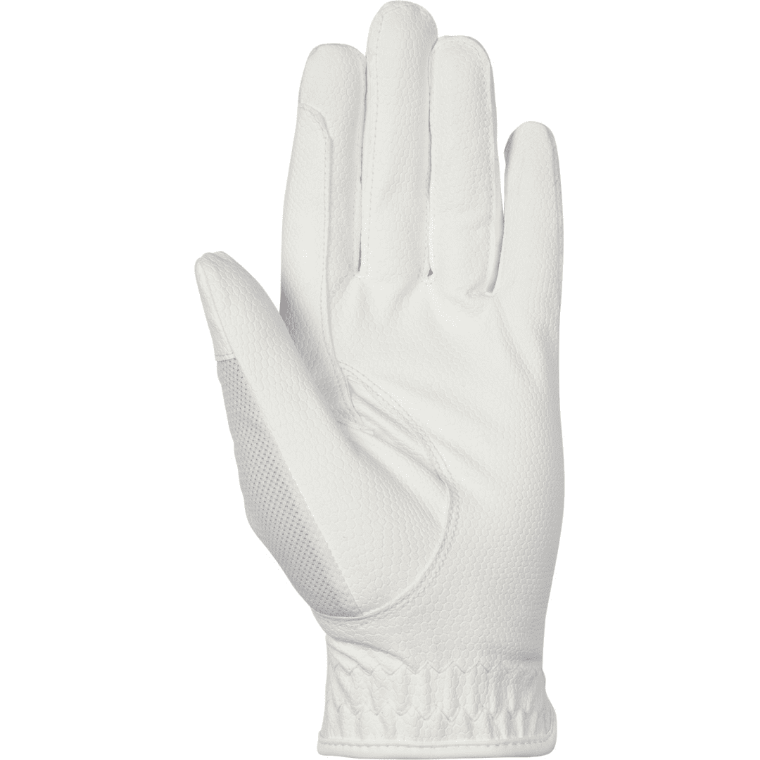 HKM Style Summer Riding Gloves #colour_white