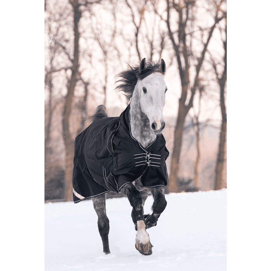 HKM Innsbruck 1200D, 100g Filling Highneck Rug #colour_black