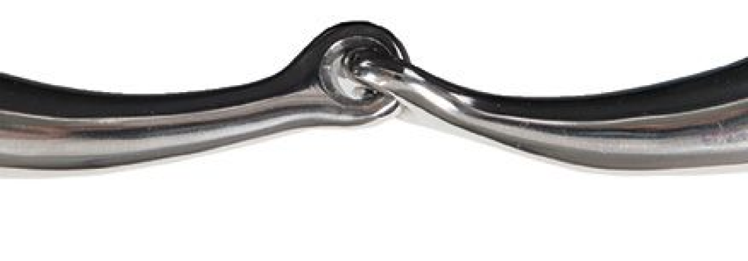 HKM Stainless Steel Eggbutt Snaffle Anatomic 16mm