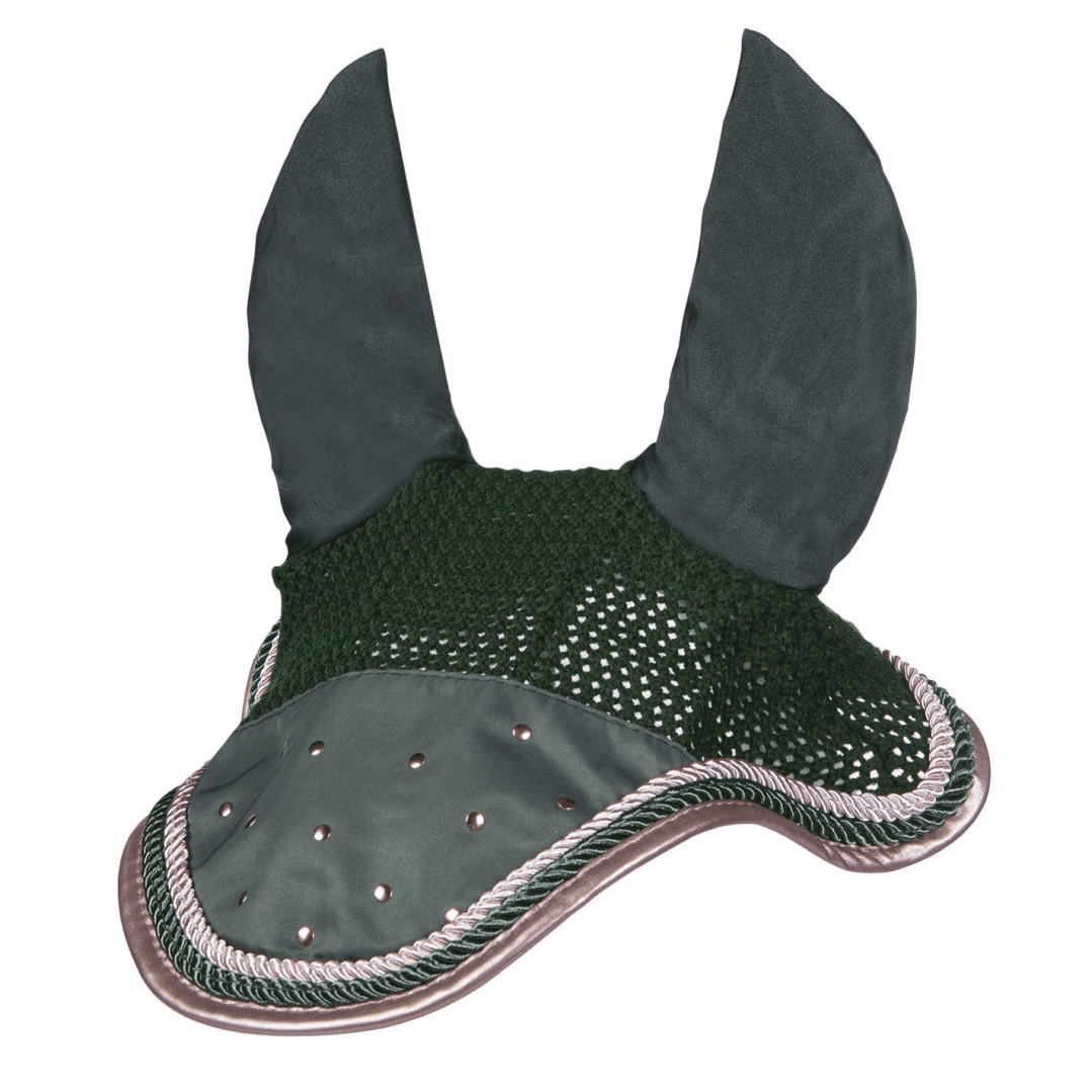 HKM Copper Kiss Spezial Ear Net #colour_green