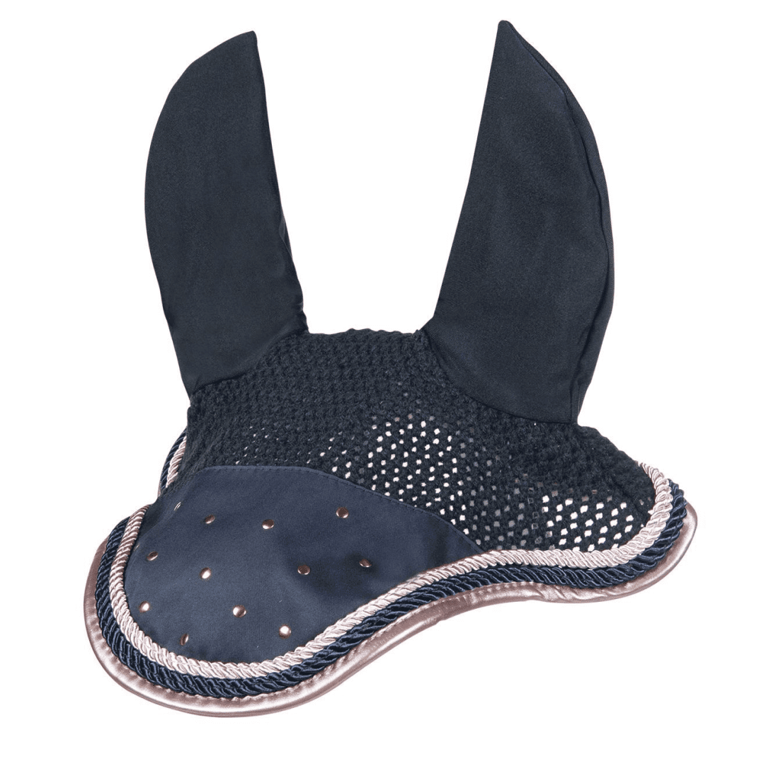 HKM Copper Kiss Spezial Ear Net #colour_deep-blue