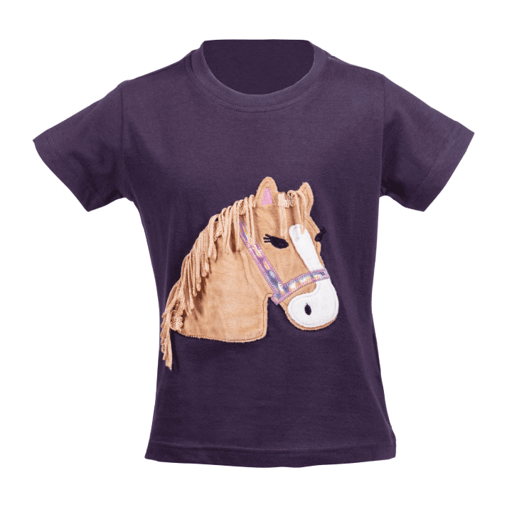 HKM Lola Fluffy T-Shirt #colour_dark-lilac