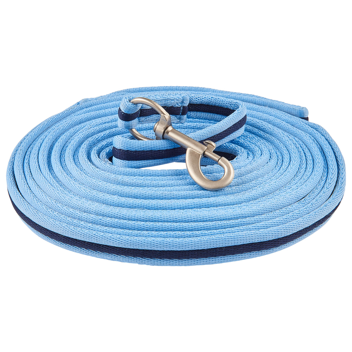 Imperial Riding Soft Nylon Lunging Line #colour_blue-breeze