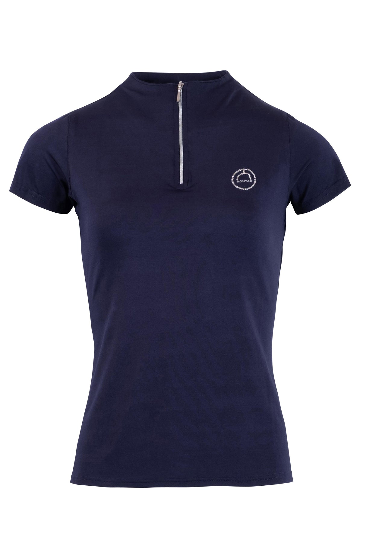 Montar Everly Ladies Short Sleeve Baselayer #colour_navy