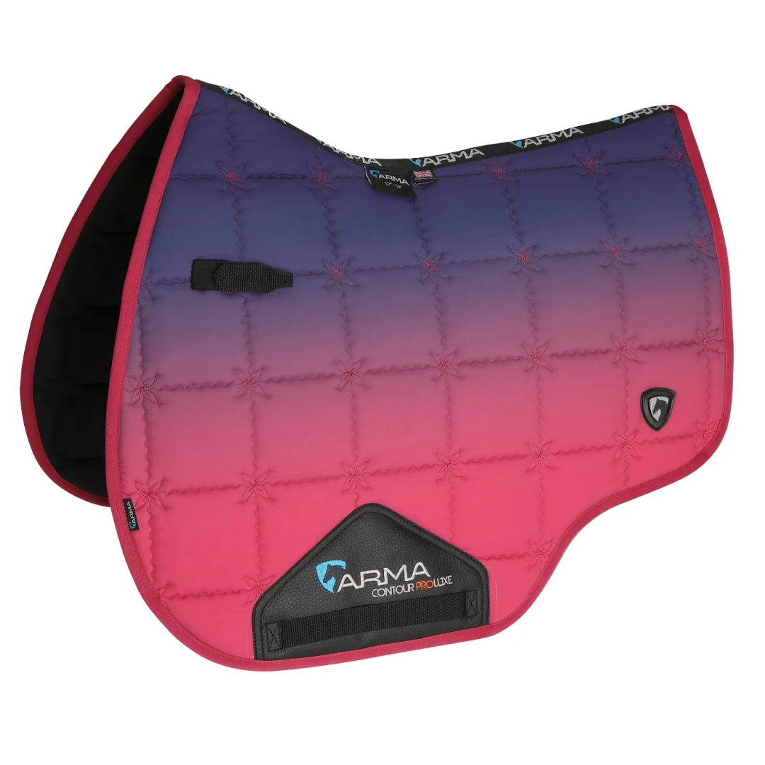 Shires ARMA Ombre Saddlecloth #colour_pink
