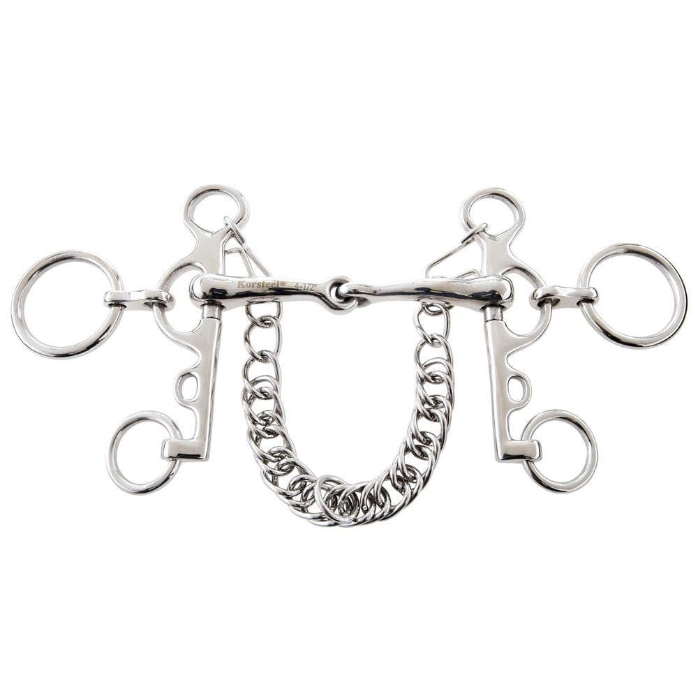 Korsteel 스테인레스 스틸 럭비 Pelham 비트