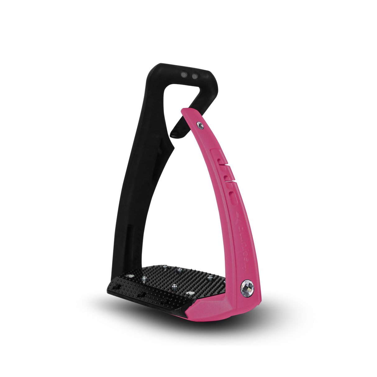 Freejump Soft Up Pro + Crystal Stirrups #colour_pink-crystal