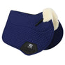 Woof Wear Close Contact Sheepskin Saddlecloth #colour_navy