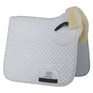 Woof Wear Dressage Sheepskin Saddlecloth #colour_white