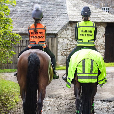 Woof Wear Children's Hi Vis Riding Vest #colour_yellow