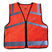 Woof Wear Hi Vis Riding Vest #colour_orange