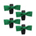 Equetech Horse Bridle Warning Ribbons #colour_green