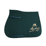Mackey Embroidered Saddlecloth #colour_green