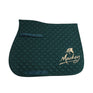 Mackey Embroidered Saddlecloth #colour_green