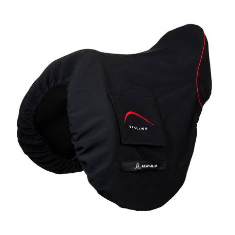 Acavallo Sublime Jumping Saddle Cover Bag #colour_black