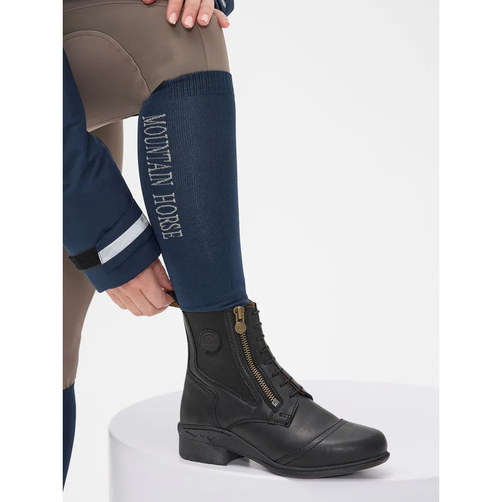 Mountain Horse Valkyria Side Zip Paddock #colour_black