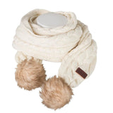 Toggi Yvette Knitted Scarf #colour_winter-white