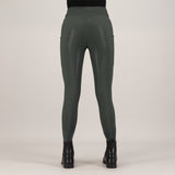 HV Polo Estrelle Full Grip Riding Tights #colour_duck-green