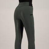 HV Polo Estrelle Full Grip Riding Tights #colour_duck-green