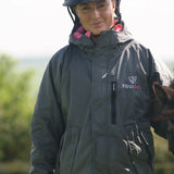 EQUIDRY Women's Thin Fleece Evolution #colour_grey-penelope-pink