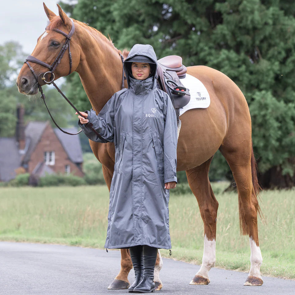 EQUIDRY Women's Mesh Lined Evolution #colour_grey-grey