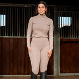 EQUIDRY Women's Water Repellent Base Layer #colour_sand