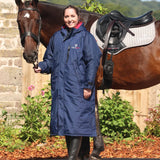 EQUIDRY Women's Thick Fleece Evolution #colour_navy-raspberry