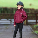 EQUIDRY Children's Nimbus Pack Away Jacket #colour_plum