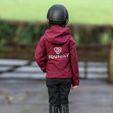 EQUIDRY Children's Nimbus Pack Away Jacket #colour_plum