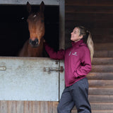 EQUIDRY Women's Nimbus Pack Away Jacket #colour_plum
