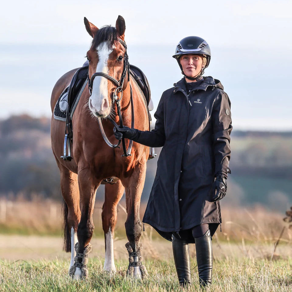 EQUIDRY Women's Bronte Riding Coat #colour_black