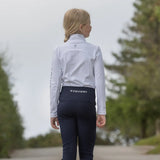 EQUIDRY Children's Water Repellent Base Layer #colour_white-grey