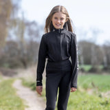 EQUIDRY Children's Water Repellent Base Layer #colour_black-white
