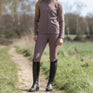 EQUIDRY Children's Water Repellent Leggings #colour_mocha