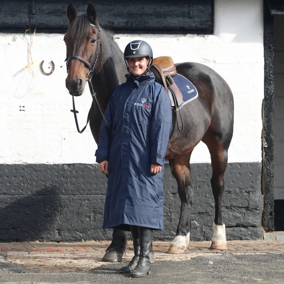 EQUIDRY Women's Mesh Lined Evolution #colour_navy-raspberry