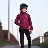 EQUIDRY Children's Nimbus Pack Away Jacket #colour_plum
