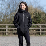 EQUIDRY Girl's Varsha Jacket  #colour_black