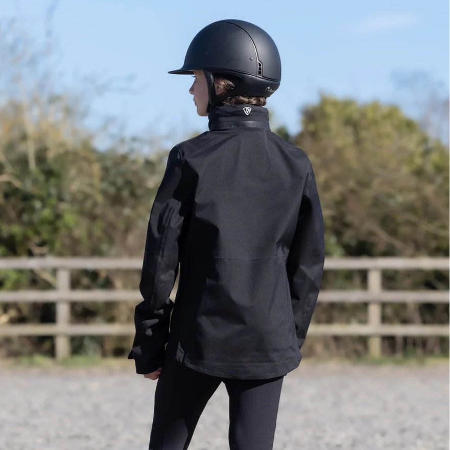 EQUIDRY Girl's Varsha Jacket  #colour_black
