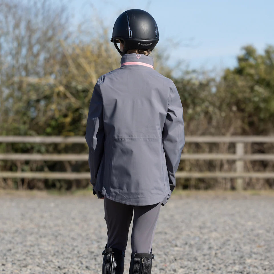 EQUIDRY Girl's Varsha Jacket  #colour_grey