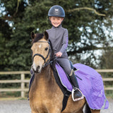 EQUIDRY Children's Water Repellent Base Layer #colour_grey-lilac