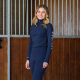 EQUIDRY Women's Water Repellent Base Layer #colour_navy-white
