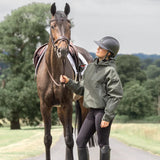 EQUIDRY Women's Storm Smock #colour_black-forest-green