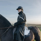 EQUIDRY Children's Thin Fleece Reflective Evolution #colour_black