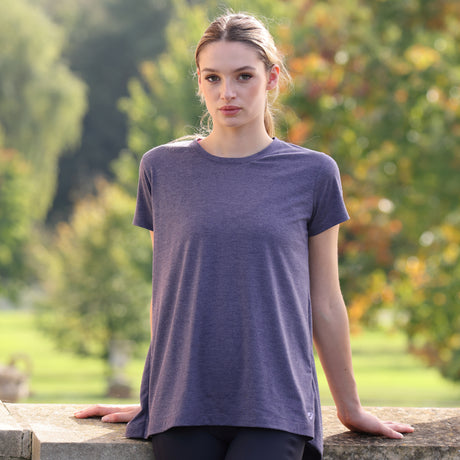 Shires Aubrion Ladies Energise Tech T-Shirt #colour_navy-blue