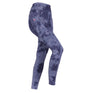 Shires Aubrion Ladies Non-Stop Riding Tights #colour_navy-tie-dye